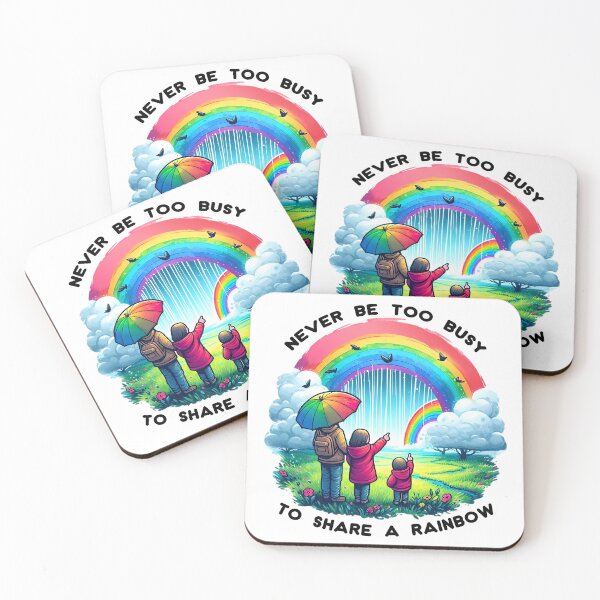 Item preview, Never Be Too Busy To Share A Rainbow designed and sold by SportsT-Shirts.