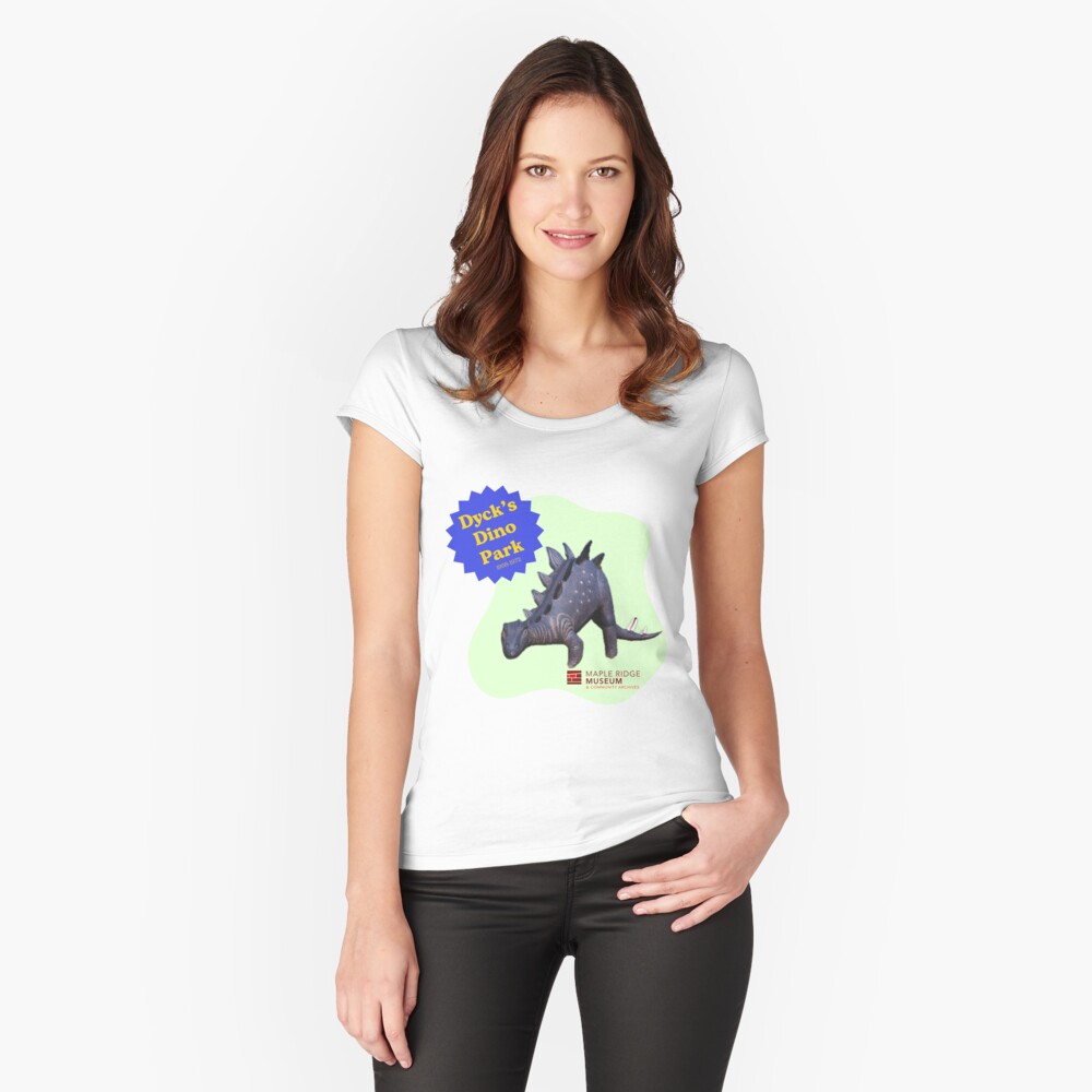 Item preview, Fitted Scoop T-Shirt designed and sold by MapleRidgeMus.