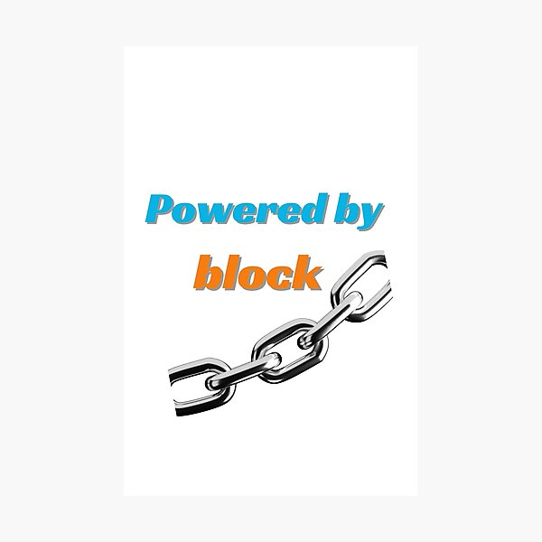 Artikel-Vorschau von Unterstützt durch Blockchain - Krypto-Technologie, designt und verkauft von EleganceStudio.