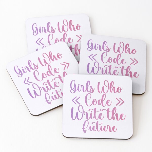 Item preview, girls who code write the future  designed and sold by hautehub.