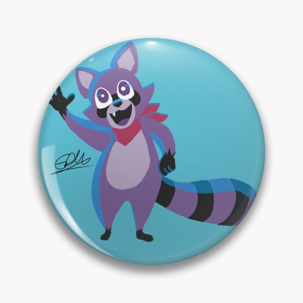 Item preview, Rambley the racoon designed and sold by GarDaWolfStudio.