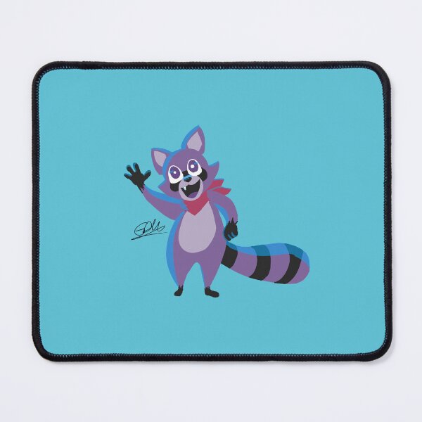 Item preview, Rambley the racoon designed and sold by GarDaWolfStudio.