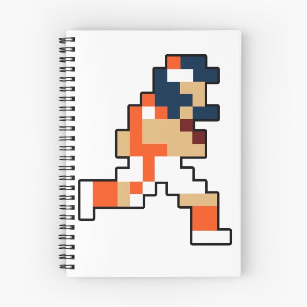 Item preview, 8-Bit Denver Retro Pixel Football Player designed and sold by Bo-Bros-Tees.