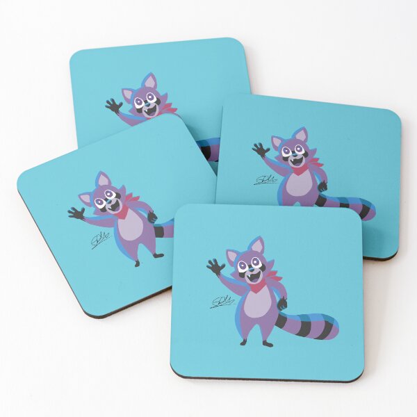 Item preview, Rambley the racoon designed and sold by GarDaWolfStudio.