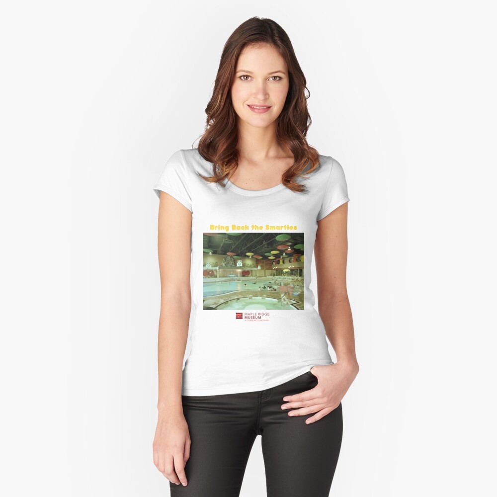 Item preview, Fitted Scoop T-Shirt designed and sold by MapleRidgeMus.