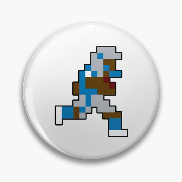 Item preview, 8-Bit Detroit Retro Pixel Football Player designed and sold by Bo-Bros-Tees.