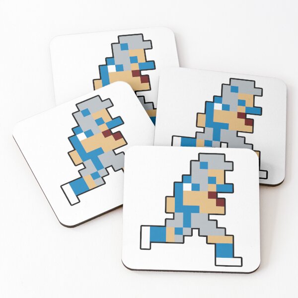 Item preview, 8-Bit Detroit Retro Pixel Football Player designed and sold by Bo-Bros-Tees.