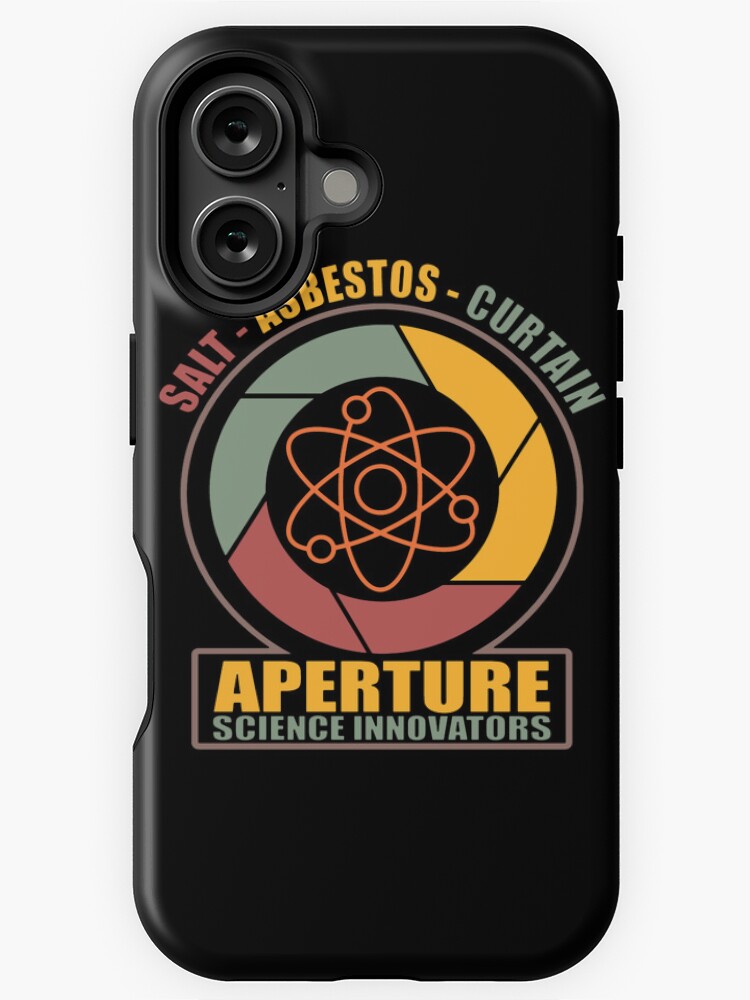 Aperçu 1 sur 4. Coque iPhone avec l'œuvre Laboratoires scientifiques Aperture - Portail créée et vendue par StreetArtiist.