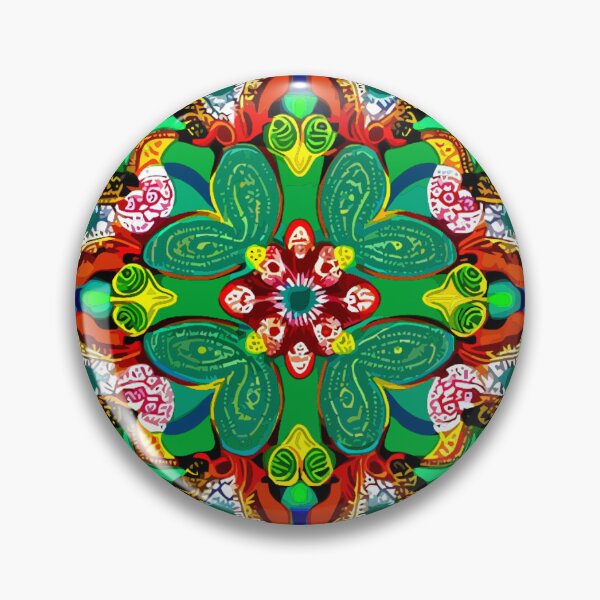 Item preview, Verdant Vibrance Mandala designed and sold by Highlandkings.