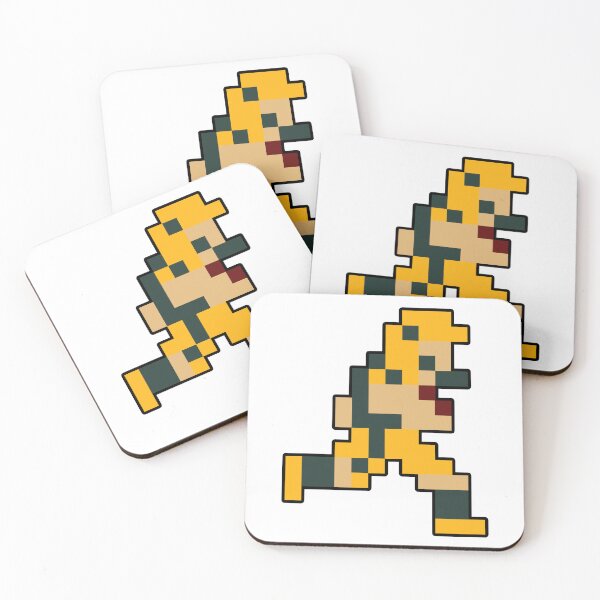 Item preview, 8-Bit Green Bay Retro Pixel Football Player designed and sold by Bo-Bros-Tees.