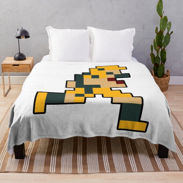 Item preview, 8-Bit Green Bay Retro Pixel Football Player designed and sold by Bo-Bros-Tees.