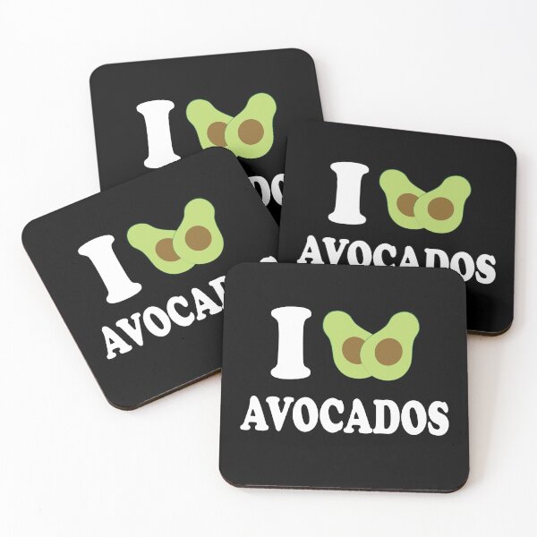 Item preview, I Love Avocados I Vegetarian Vegan Guacomole  designed and sold by ShirtGalaxy.