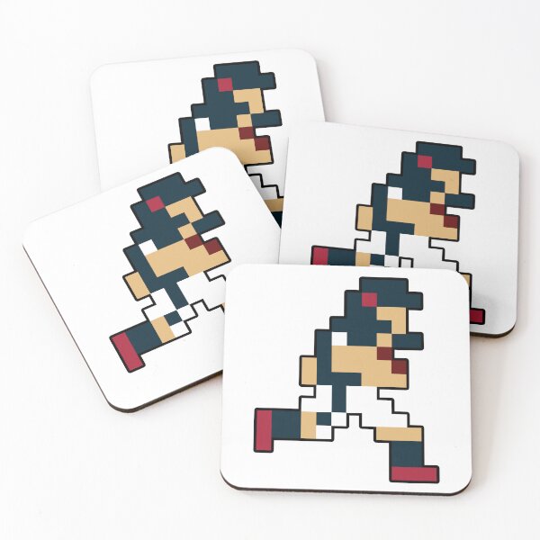 Item preview, 8-Bit Houston Retro Pixel Football Player designed and sold by Bo-Bros-Tees.