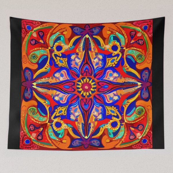 Item preview, Vivid Dreamscape Mandala designed and sold by Highlandkings.