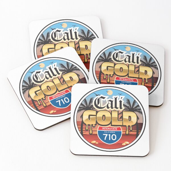 Item preview, Cali Gold Red Sand Beach and Red Sunset designed and sold by DyfunctionalTee.