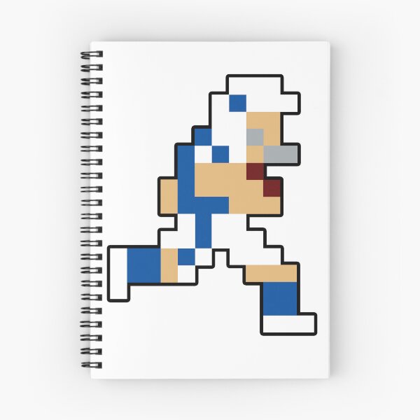 Artikelvorschau, 8-Bit Indianapolis Retro Pixel Football-Spieler entworfen und verkauft von Bo-Bros-Tees.