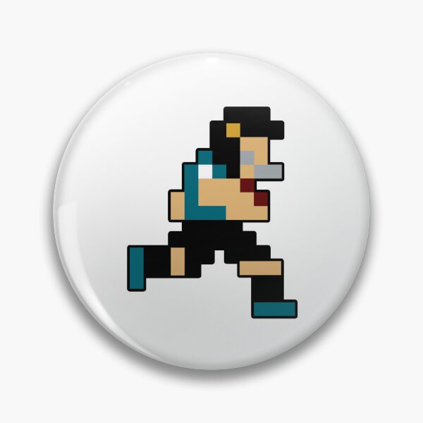 Item preview, 8-Bit Jacksonville Retro Pixel Football Player designed and sold by Bo-Bros-Tees.