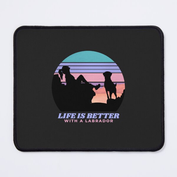 Item preview, Life Is Better With A Labrador Mom Woman Gift designed and sold by Guarddogdrive.
