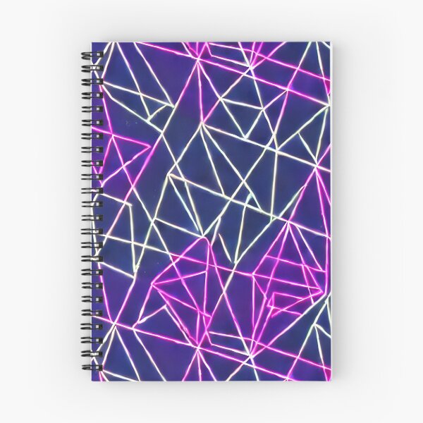 Item preview, Neon Geometric Networks - Seamless Pattern designed and sold by Chubuter.