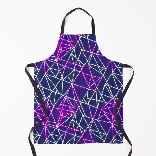 Item preview, Neon Geometric Networks - Seamless Pattern designed and sold by Chubuter.