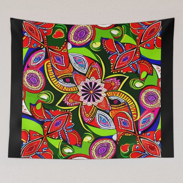 Item preview, Jungle Rhythm Mandala designed and sold by Highlandkings.