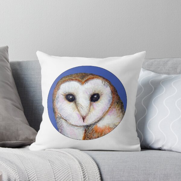 Item preview, Barn Owl Bird Watercolor Painting Wildlife Artwork designed and sold by Alison Langridge.