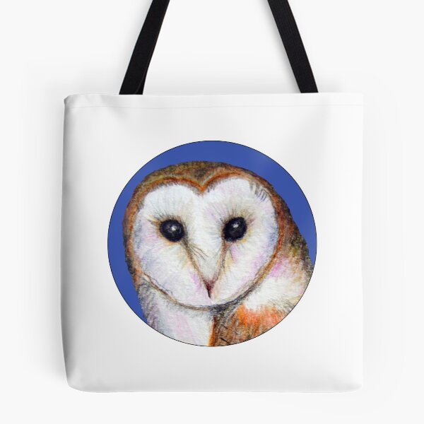 Item preview, Barn Owl Bird Watercolor Painting Wildlife Artwork designed and sold by Alison Langridge.