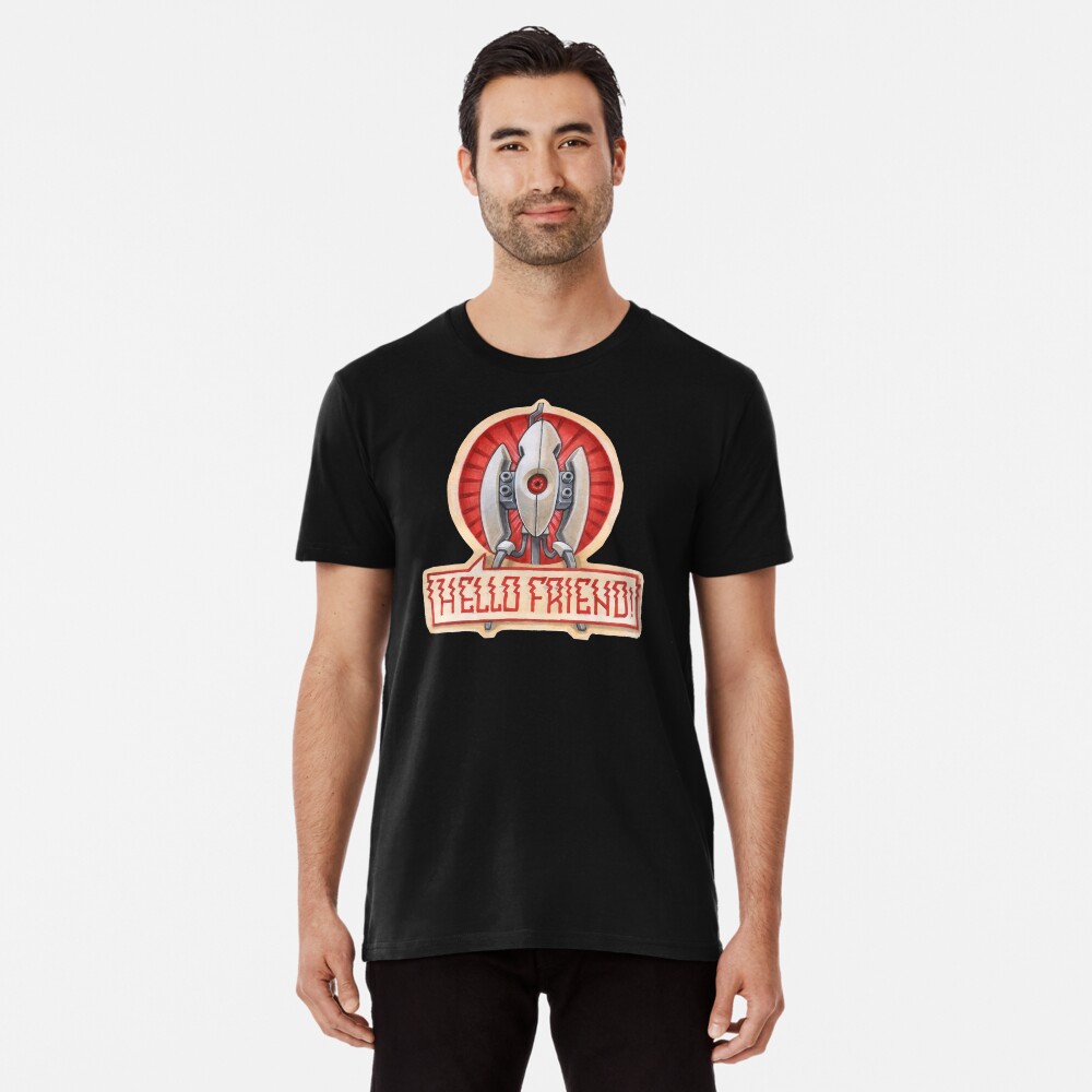 Aperçu de l'œuvre T-shirt premium créée et vendue par StreetArtiist.