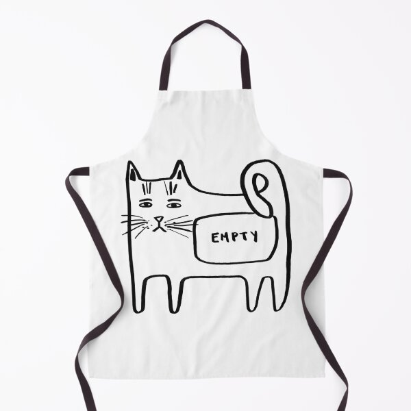 Item preview, Hungry, Upset Cat with Empty Stomach designed and sold by spiralforest.
