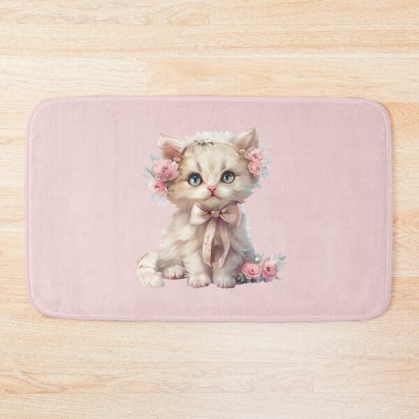 Item preview, Cute Kitten Vintage Coquette Aesthetic Style designed and sold by CozyLightsStore.