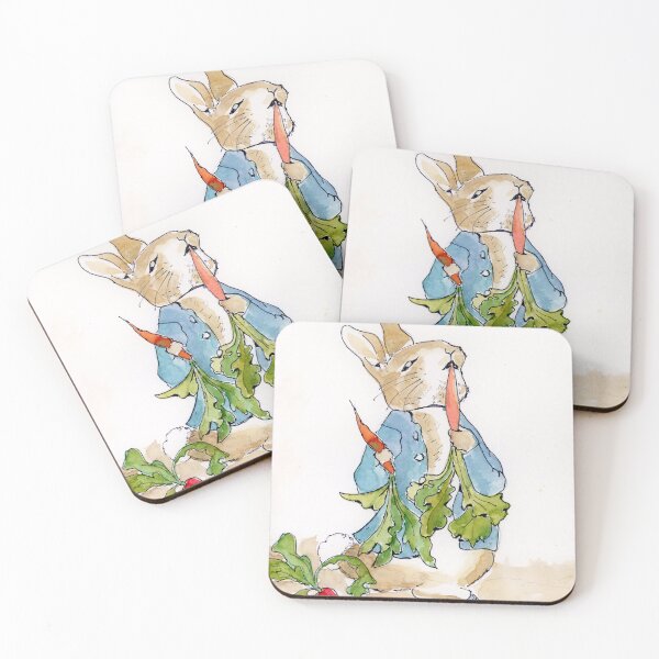 Aperçu de l'œuvre Pierre Lapin aux Carottes créée et vendue par Artbydekloe.