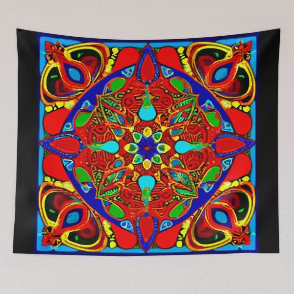 Item preview, Luminous Lotus Mandala designed and sold by Highlandkings.