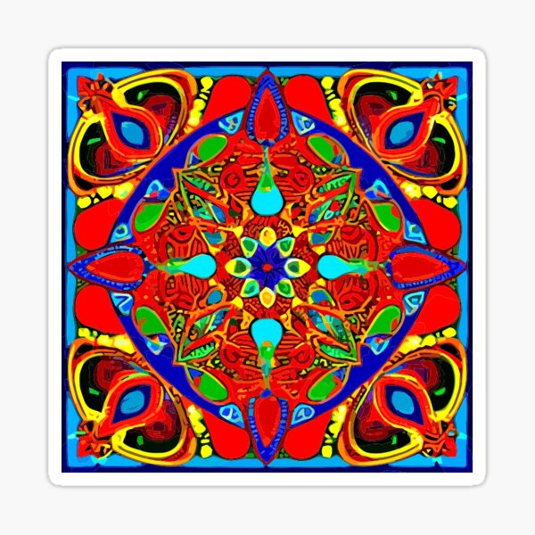 Item preview, Luminous Lotus Mandala designed and sold by Highlandkings.