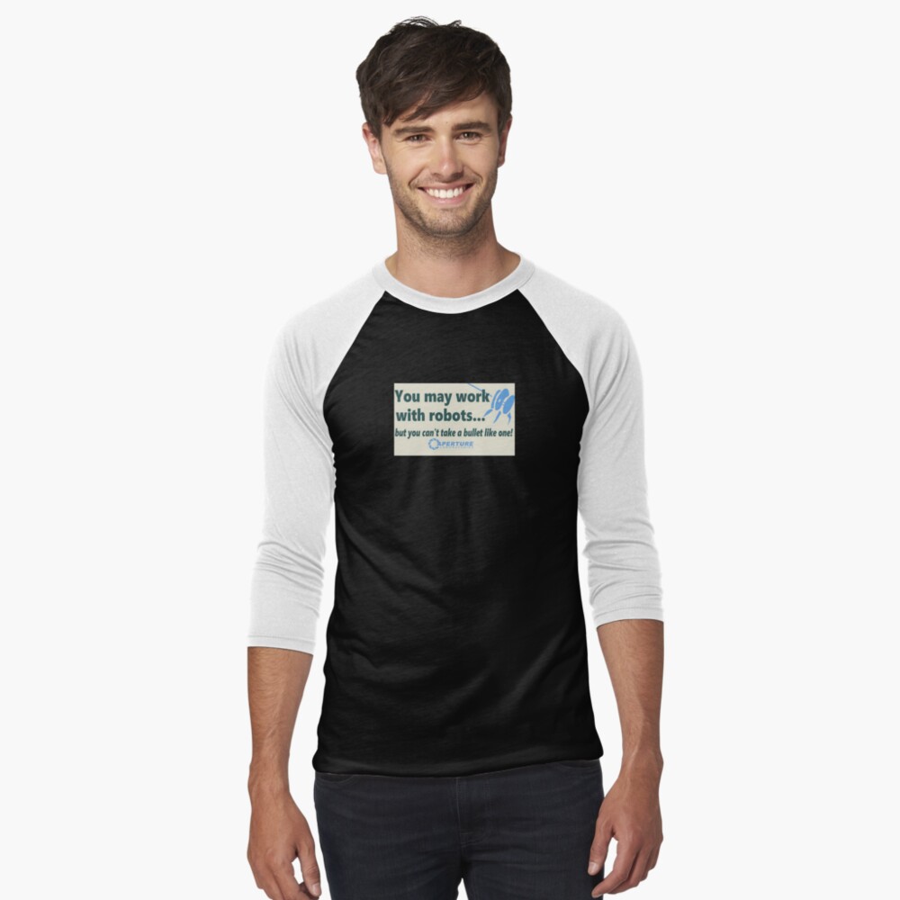 Aperçu de l'œuvre T-shirt baseball manches ¾ créée et vendue par StreetArtiist.