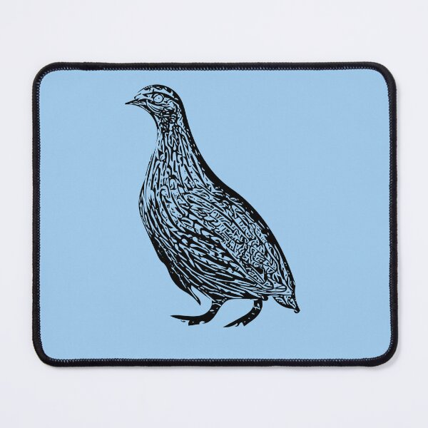 Item preview, Stubble Quail Black Design  designed and sold by designsasstultd.