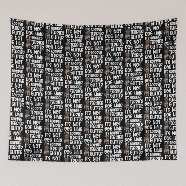 Item preview, Its Not Dog Hair Its Border Terrier Glitter  designed and sold by TheAnimalZ00.