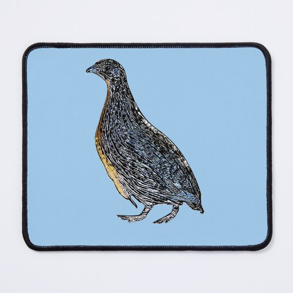 Item preview, Stubble Quail Black Alternate Design  designed and sold by designsasstultd.