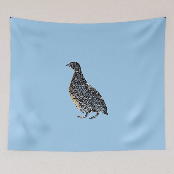 Item preview, Stubble Quail Black Alternate Design  designed and sold by designsasstultd.