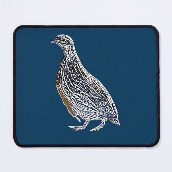 Item preview, Stubble Quail White Alternate Design  designed and sold by designsasstultd.