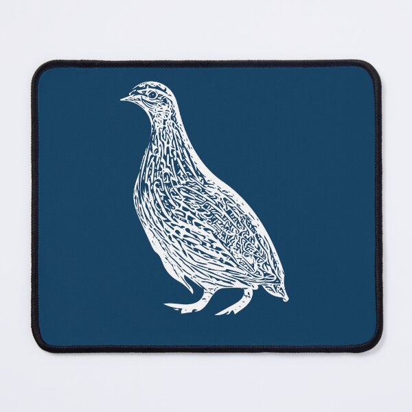 Item preview, Stubble Quail White Design  designed and sold by designsasstultd.
