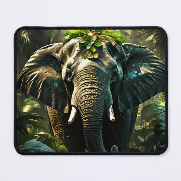 Item preview, A elephant in a camoflauge jungle. designed and sold by EpicGear085.