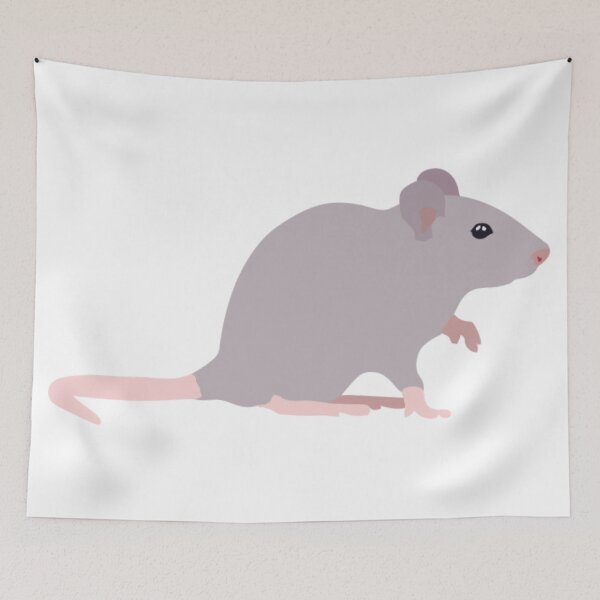 Item preview, Gray Mouse / Rat designed and sold by JLDxArt.
