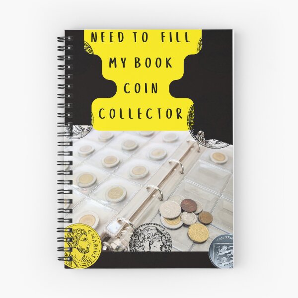 Item preview, FILL MY BOOK COIN COLLECTOR designed and sold by Highhocreations.