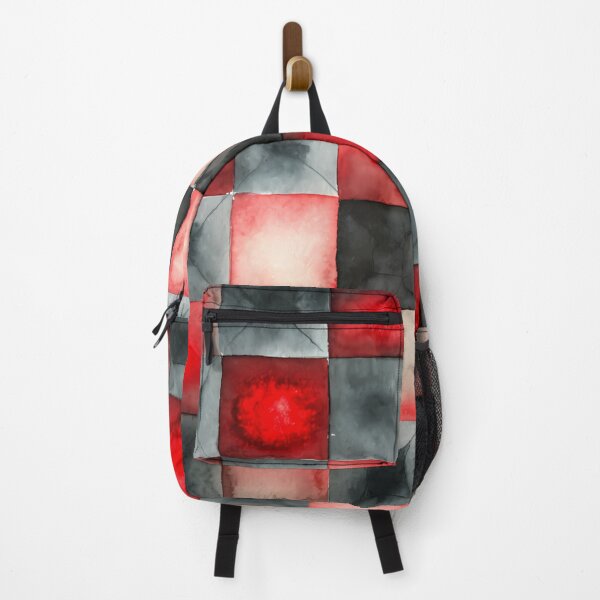 Item preview, Abstract Mosaic of Red and Grey designed and sold by aminz4.