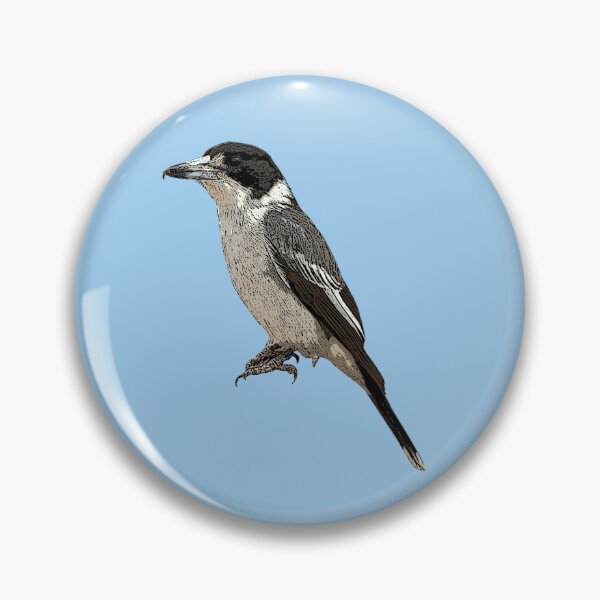 Item preview, Gray Butcherbird Color Design  designed and sold by designsasstultd.