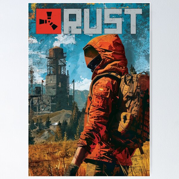 Artikel-Vorschau von Rust-Überlebensabenteuer, designt und verkauft von Zesty-Zone.