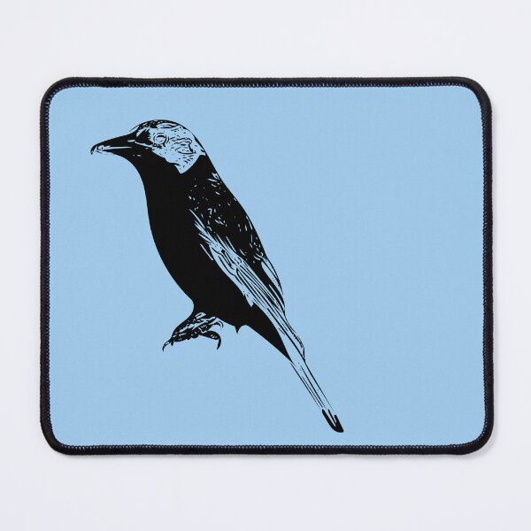 Item preview, Gray Butcherbird Black Design designed and sold by designsasstultd.