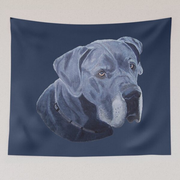 Item preview, Blue Great Dane designed and sold by KinshipArts.