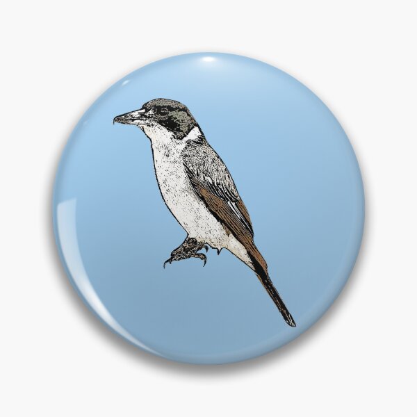 Item preview, Gray Butcherbird Black Alternate Design  designed and sold by designsasstultd.
