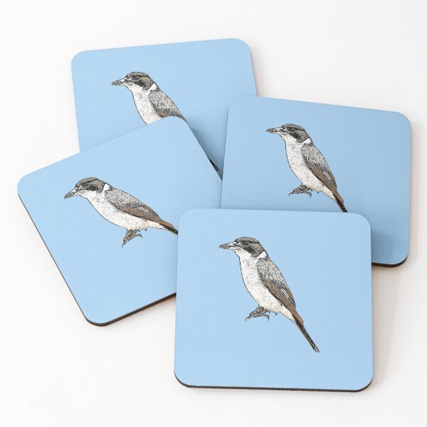 Item preview, Gray Butcherbird Black Alternate Design  designed and sold by designsasstultd.